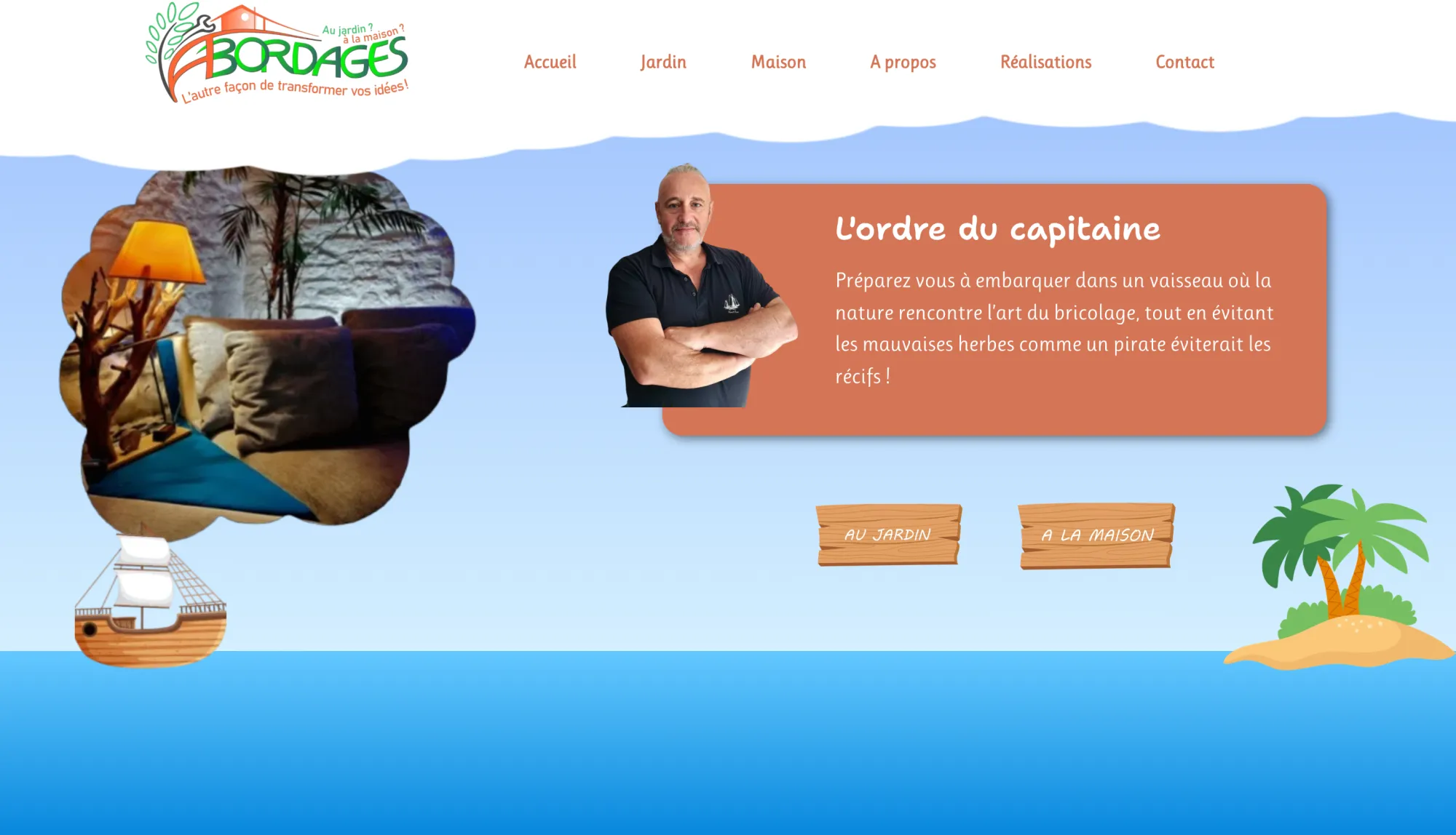 Page d’accueil : Abord-age